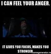 Image result for Give in to Your Anger Meme