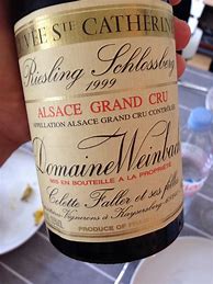 Image result for Weinbach Riesling Schlossberg