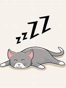 Cat Sleep Cartoon 的图像结果