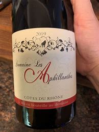Image result for Aphillanthes Cotes Rhone Cairanne