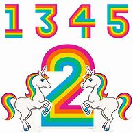 Image result for Unicorn Number 1 to 11