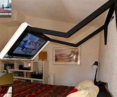 Image result for Canopy Bed TV Mount