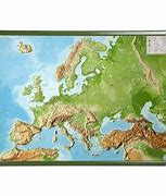 Image result for 3D Raised Relief Map of Europe