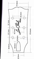 Image result for Acoustic Guitar Headstock Template