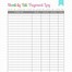 Image result for Editable and Printable Blank Tracker