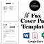 Image result for Fax Cover Letter Template
