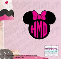 Image result for Minnie Mouse Monogram