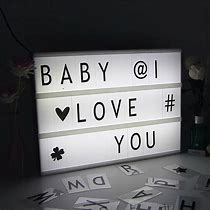 Image result for Holiday Message Light Box
