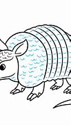 Image result for Armadillo Drawing Outline