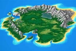 Image result for Island Map Concept Art