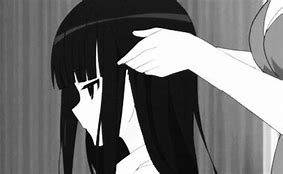 Image result for Bright Black and White Anime GIF