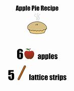 Image result for Apple Pie Recipe for Preschool