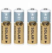 Image result for AA 1200mAh Solar Rechargeable Batteries