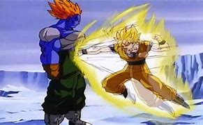 Image result for Goku Punching Android 13