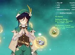 Image result for Anemo Artifact Set Venti