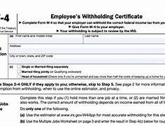 Image result for Printable W 4 Forms Online