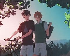 Image result for Anime Boy Friends