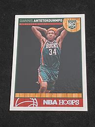 Image result for Giannis Antetokounmpo Rookie Card