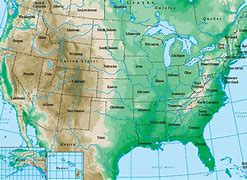 Image result for United States Map Close Up