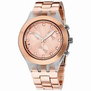 Image result for Swatch Rose Gold Women's Watch