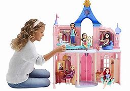 Image result for Foldable Disney Princess Dollhouse