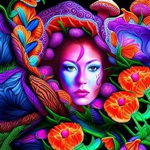 Image result for Trippy Mushroom with Eyes Drawings
