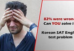 Image result for Korean Sat English Test
