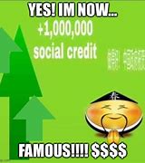 Image result for Social Credit Score Fall Meme