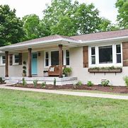 Image result for 1960s Exterior House Trim Colors