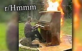 Image result for Fire Music Piano Meme C418