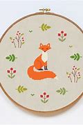 Image result for Fox Cross Stitch Pattern