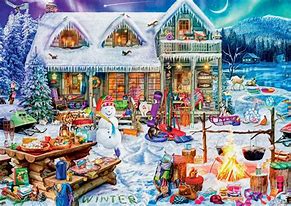 Image result for Winter Jigsaw Puzzles