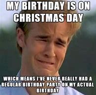 Image result for Birthday On Christmas Day
