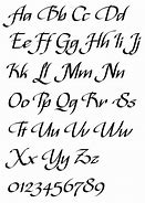 Image result for Italic Calligraphy Alphabet Fonts