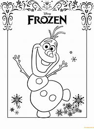 Image result for Olaf Valentine Coloring Page