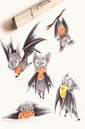 Image result for Cute Little Cartoon Bat