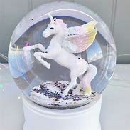 Image result for Unicorn Glitter Globe