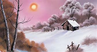 Image result for Bob Ross Warm Winter Day
