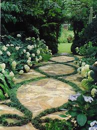 Image result for Stone Garden Paths