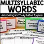 Image result for Multisyllabic Words. Definition