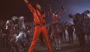 Image result for Micheal Jackson Singing Thriller Pic