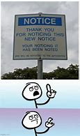 Image result for None Notices MeMeMe