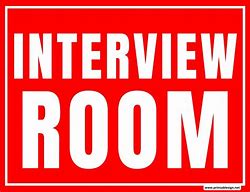 Image result for Interview Sign
