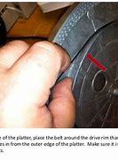 Image result for Audio-Technica Turntable Belt Positioning