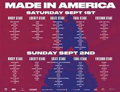 Image result for Made in America 2018 Line Up