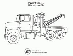Image result for Tow Truck Drawing