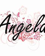 Image result for Angela Name Design