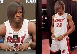 Image result for Miami Heat 22 Straight Hair
