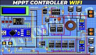 Image result for MPPT Solar Charge Controller Circuit Diagram