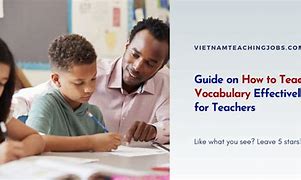 Image result for Teaching Vocabulary